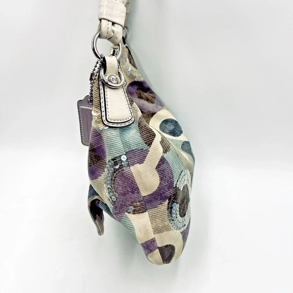 Coach‎ Op Kristin Art Convertible Hobo Bag #14860  Multicolor - Picture 11 of 16